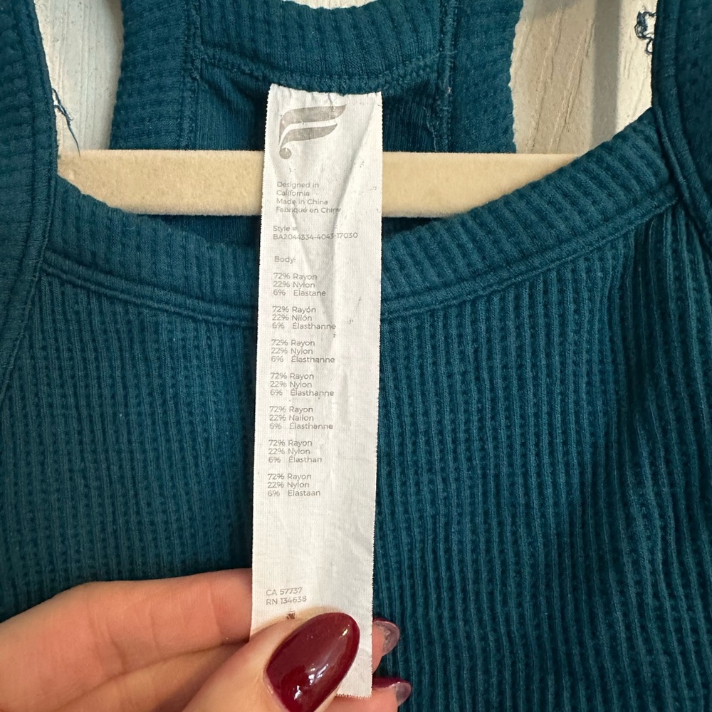 Fabletics Ribbed Tank Top - Picture 2 of 2